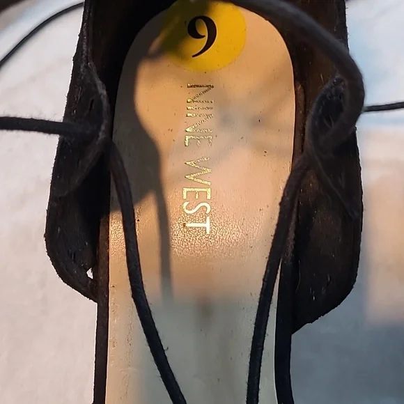 Nine West Women's Suede Strappy PeepToe - Picture 10 of 12